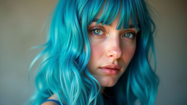 Comment obtenir une magie coloration bleu turquoise pour cheveux vibrants